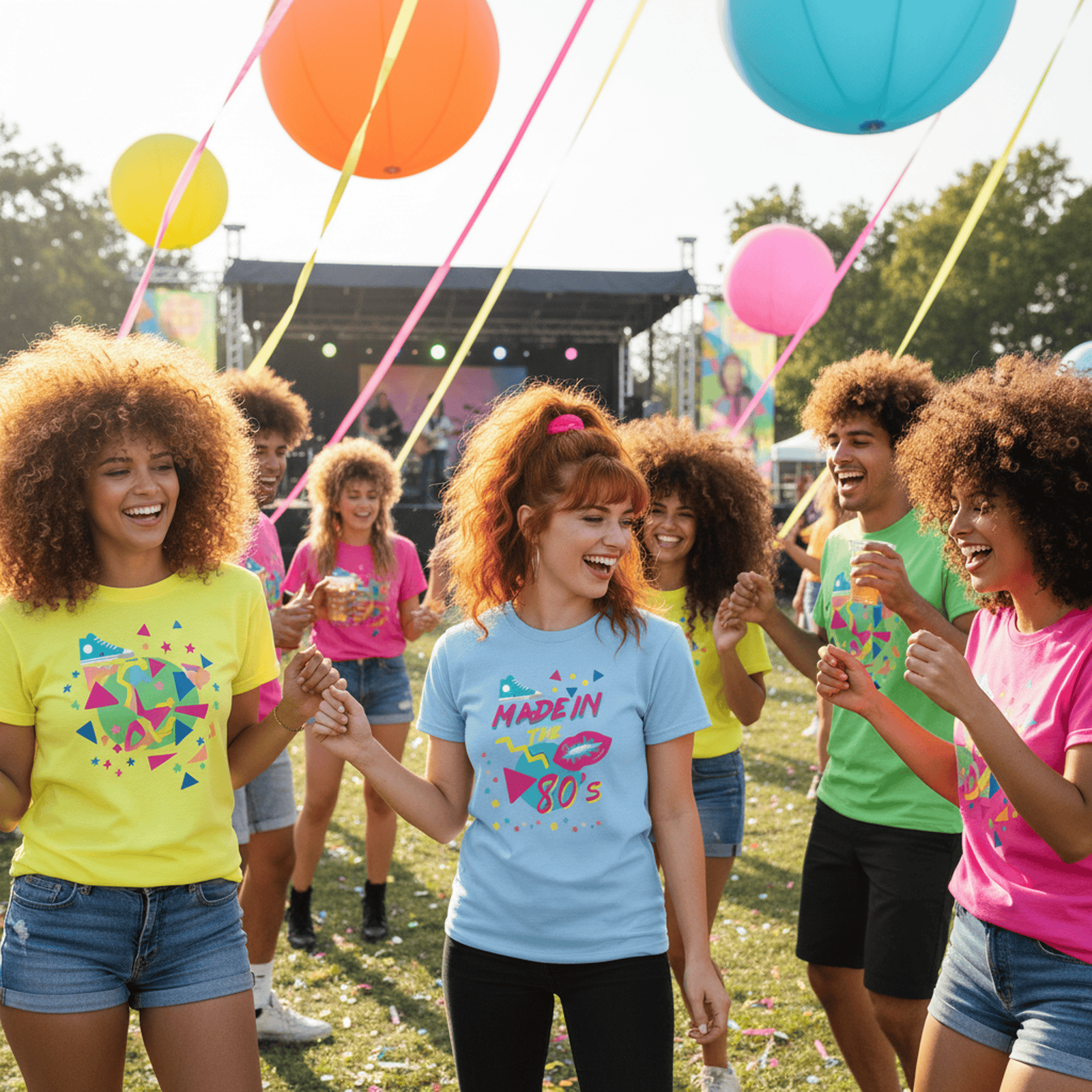 Made In The 80s Unisex T Shirt Classic Retro Tee Collection