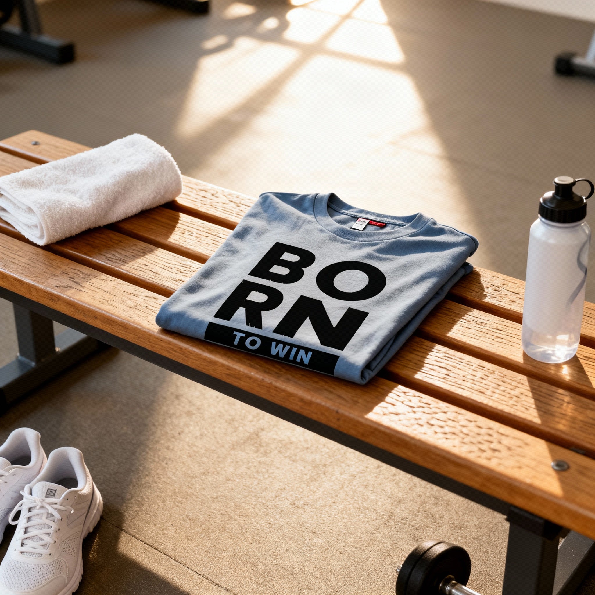 Born To Win Christian Graphic Tee For Men And Women Unisex Crewneck Shirt Casual Everyday Wear