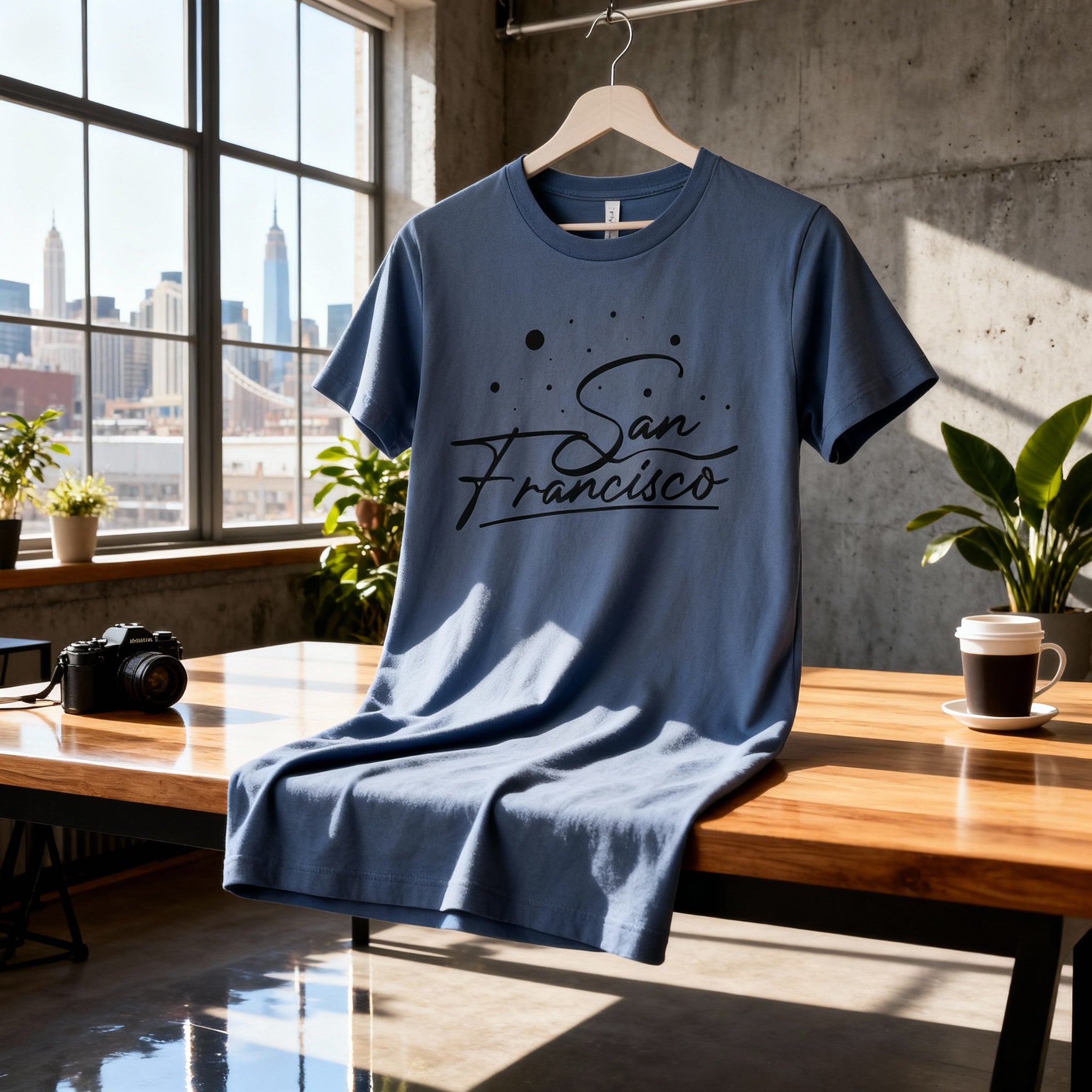 San Francisco Script Graphic Unisex T Shirt With City Lettering Design For Travel Lovers