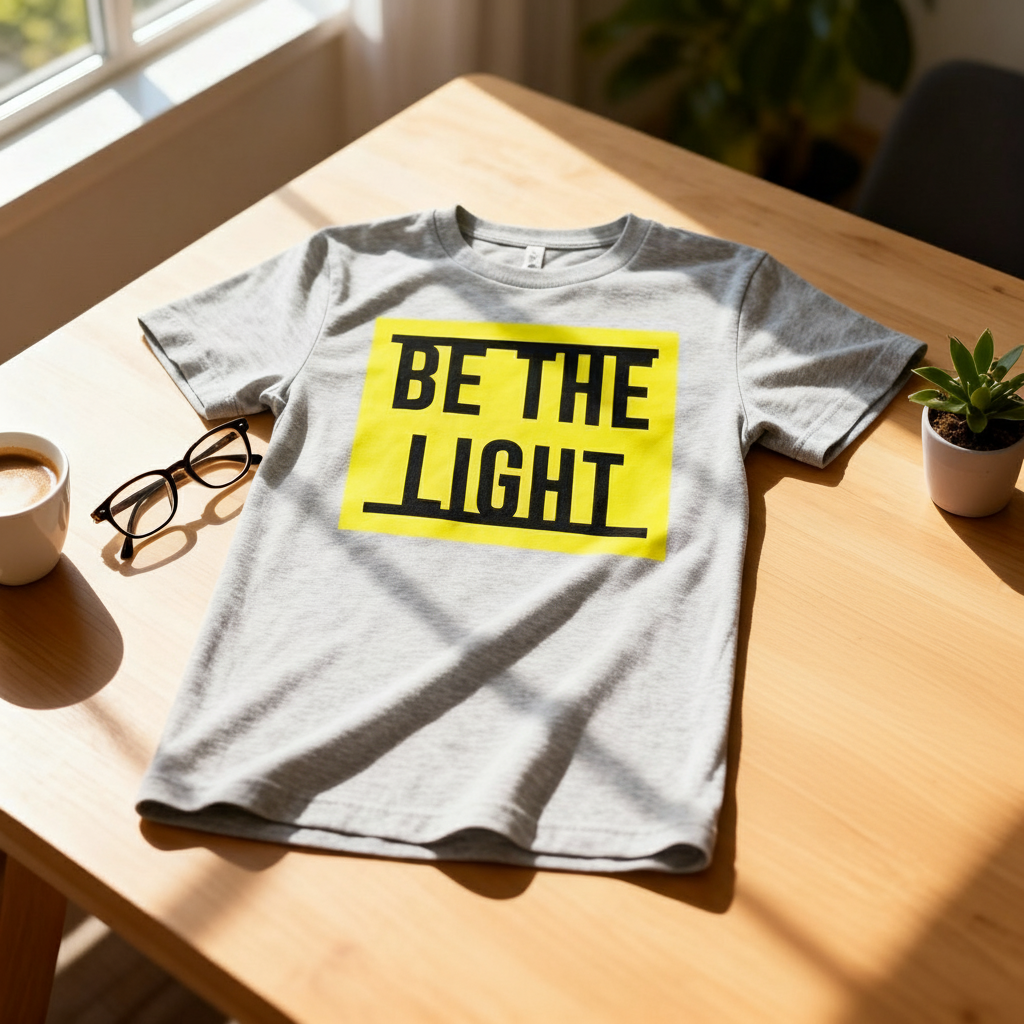 Be The Light Christian Unisex Graphic Tee